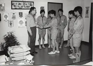 Boy Scout Uniform Drucke: Boy scouts from the Philippines