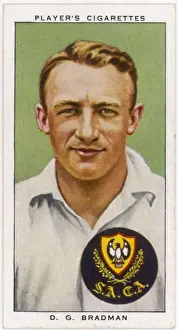 Australian Cricket Team History Drucke: Bradman / Cricketer 1938