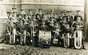 Blasmusikband aus Flockton im Landkreis West Riding von Yorkshire