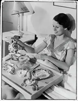 Breakfast In Bed Drucke: Breakfast in Bed 1930S