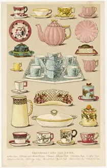 Colourful Tableware Drucke: Breakfast & Tea China
