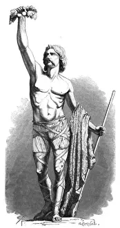 Ancient Celtic Warriors Drucke: Breenus, Chieftain