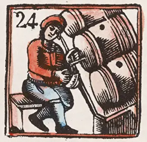 Der Brauer nimmt Proben