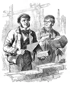 Mauerschreiner / Arbeiter / 1856