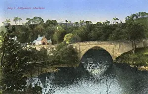 Viadukte Drucke: Brücke, Aberdeen