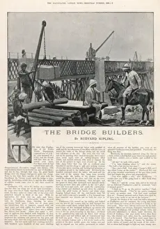 Rudyard Kipling Drucke: The Bridge Builders