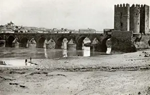 Old Spanish Architecture Drucke: The Bridge of Cardova