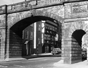England Historic Buildings Drucke: Bridgegate, Chester