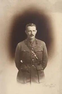 World War 1 Soldier Drucke: Brigadier General E B Macnaghten, British army officer, WW1