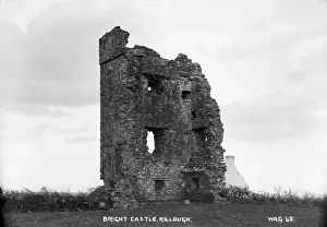 Historic Irish Castles Drucke: Bright Castle, Killough