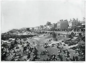 Brighton Seafront Drucke: Brighton seafront 1895