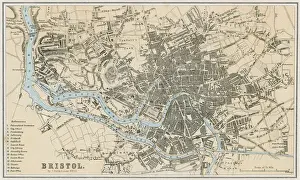 Bristol Drucke: Bristol-Atlas, 1878