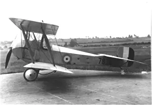 Vintage Airplanes Transport Drucke: Bristol S2A, (side view, on the ground)