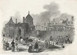 Victorian Architecture Images Drucke: Brit Museum Constructed