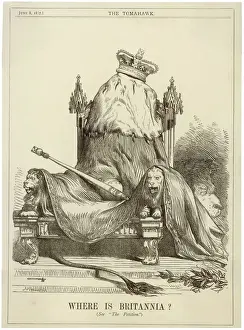 Mary Evans Prints Online Sale Drucke: Where is Britannia? 1867