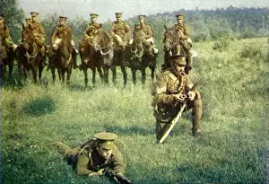 British Cavalry WWI Drucke: British Cavalrymen