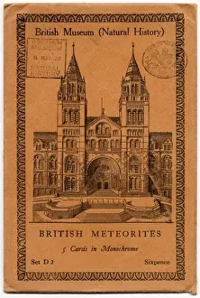 Britische Meteoriten, Postkarten-Set