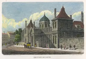 British Museum Architecture Drucke: British Museum in 1815