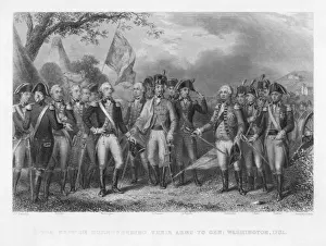 Britischer Aufgeben der Kapitulation/ 1781