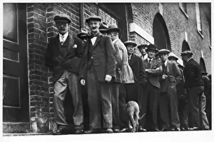 Unemployment During The Great Depression Drucke: British Unemployed Men