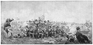 Britische bei Waterloo