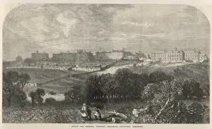 Victorian Era Asylums UK Drucke: Broadmoor Asylum