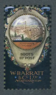 Abdeckung der Broschüre von W Barratt & Co Ltd aus Nordhampton