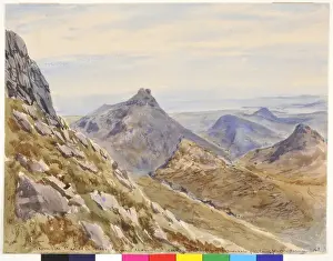 James Moore Artwork Drucke: From the Broken Mountain, Mourne Range