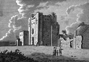 Cumbria England History Drucke: Brougham Castle