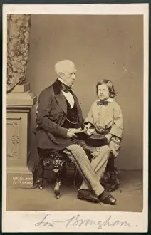 Historical Figure Photos Drucke: Brougham / Mayall Cdv
