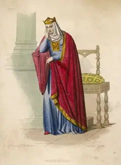 Medieval Queen Drucke: BRUNEHAUT