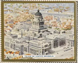 European Capital City Views Drucke: Brussels from the Air