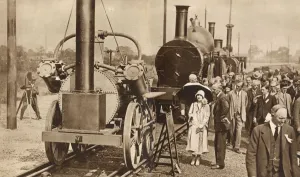 Zehnjahriges Festspiel - Bahnstrecke Stockton und Darlington