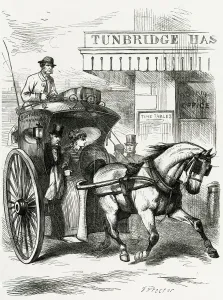 Dampfwagen Hansom Cab 1868