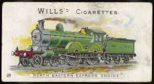 Vintage Rail Transport UK Drucke: North Eastern Express