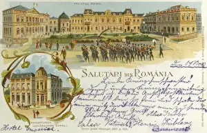 Historic Buildings In Romania Drucke: Bucharest, Romania - Palace