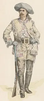 American Soldier Drucke: Buffalo Bill Cody