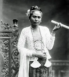 Burmesische Frau, Myanmar (Birma)