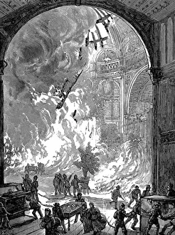 Die Brandstiftung des Alexandrapalastes, 1873