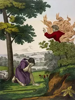 Moses And The Burning Bush Drucke: The Burning Bush