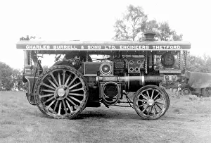 Steam Powered Transportation Drucke: Burrell General Purpose Engine Diamond Queen