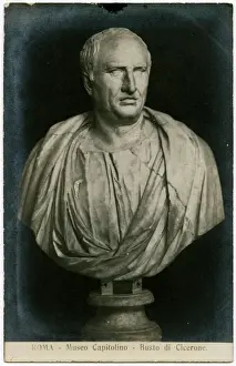 Skulptur des Cicerone