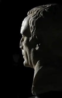 Ny Carlsberg Glyptotek Collection Drucke: Bust identified as C. Julius Caesar or Cornelius Sulla. Perh