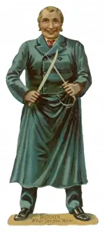 Gerahmter Druck : Schlachter (Schaum) Gerahmter Druck : Schlachter (Schaum)