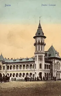 Palast des Gemeindehauses Buzeu, Rumänien