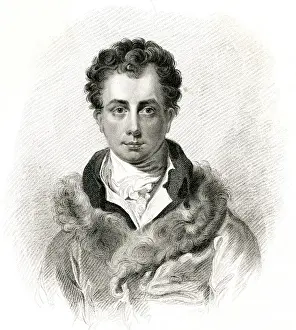 George Gordon Byron Image Drucke: Byron (Whitaker)