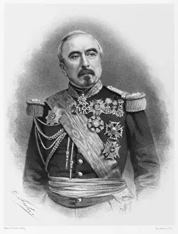 19th Century Military Art Drucke: C M A, Comte De Goyon