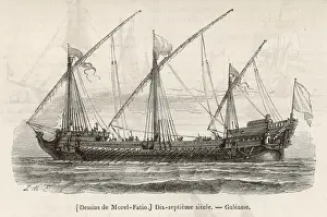 Sechzehnter Schiff - Galeasse