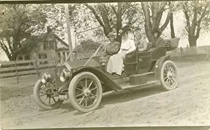 Early 20th Century Cars Drucke: C1909 Peerless Vintage Car