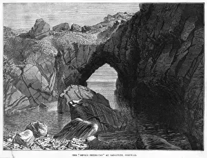 Cornwall Historical Landmarks Drucke: CADGEWITH